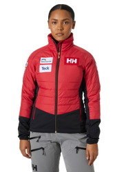 Daunenjacke Helly Hansen World Cup Insulator Jacket Red - 2023/24