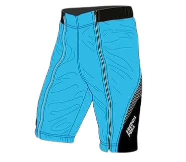 Shorts ENERGIAPURA New Wengen Bicolor Sky/Black