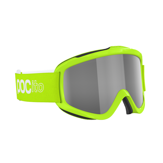 Brille POC POCito Iris Fluorescent Yellow/Green/Partly Sunny Silver - 2024/25