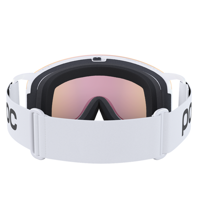 Goggles POC Nexal Hydrogen White/Partly Sunny Orange - 2024/25