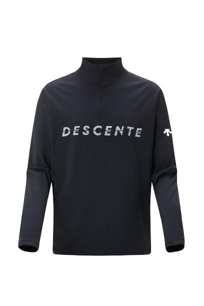 Rollkragen Descente Chest Logo Black - 2024/25