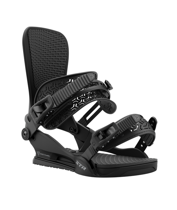 Snowboardbindungen Union STR Black - 2024/25