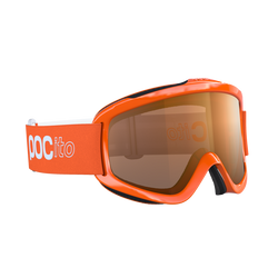 Brille POC POCito Iris Fluorescent Orange/Partly Sunny Light Orange - 2024/25