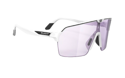 Sunglasses Rudy Project SPINSHIELD AIR WHITE MATTE - Impactx™ Photochromic 2 Laser Purple