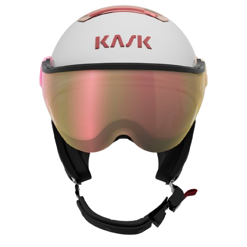 Helm KASK Chrome Visor White/Pink Gold - 2024/25