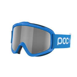 Goggles POC POCito Iris Fluorescent Blue/Partly Sunny Silver - 2024/25