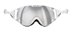 Brille Casco FX70 Carbonic White Silver - 2024/25