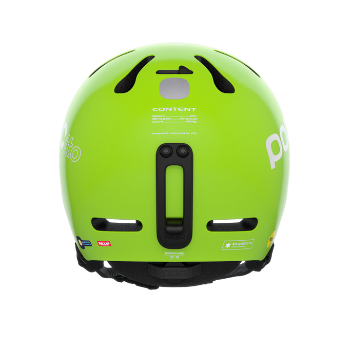 Helmet POC Pocito Fornix Mips Fluorescent Yellow/Green - 2024/25