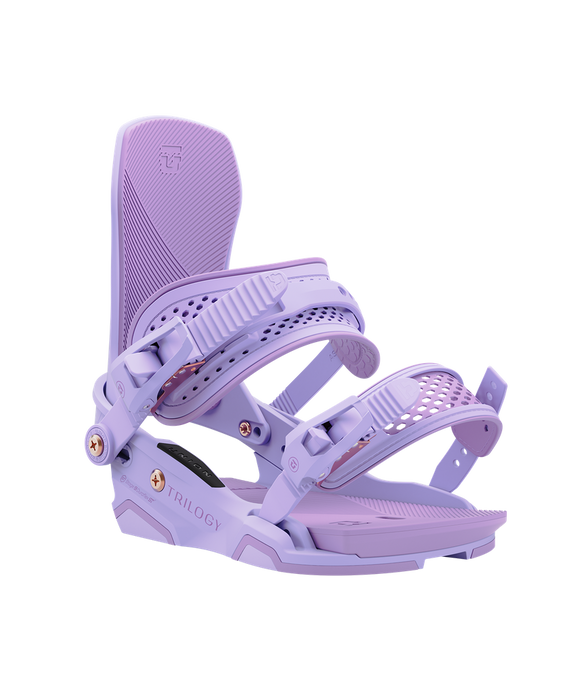 Snowboard Bindings Union Trilogy Lavender - 2024/25