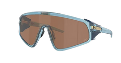 Sonnenbrille OAKLEY Latch Panel Kylian Mbappé Signature Series Prizm Tungsten Lenses / Transparent Stonewash Frame