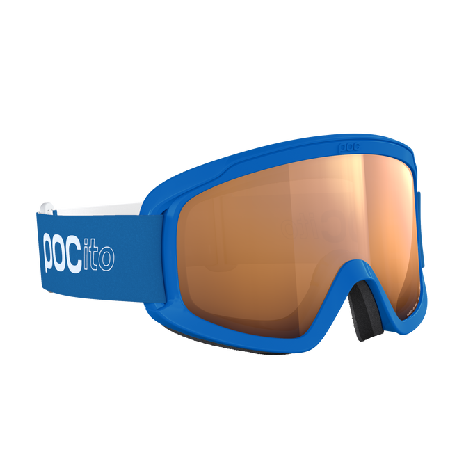 Brille POC POCito Opsin Fluorescent Blue/Partly Sunny Light Orange - 2025/26
