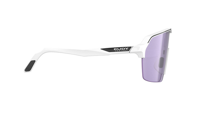 Sunglasses Rudy Project SPINSHIELD AIR WHITE MATTE - Impactx™ Photochromic 2 Laser Purple