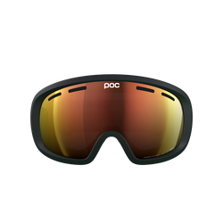 Ski goggles POC Fovea Mid Pargasite Green/Partly Sunny Orange - 2024/25