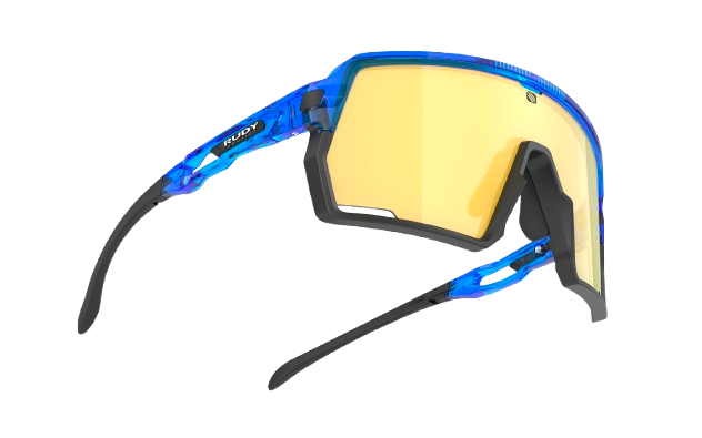 Sunglasses Rudy Project KELION Crystal Blue/Multilaser Yellow