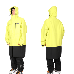 Level Race Rain Coat Yellow/Black - 2025/26