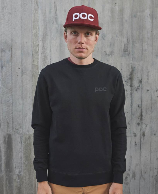 Hoodie POC Crew Uranium Black - 2023/24