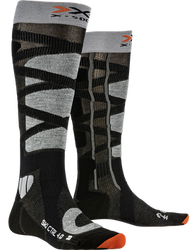 Skisocken X-Socks Ski Control 4.0 Anthracite Melange/Stone Grey Melange - 2024/25