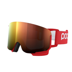 Goggles POC  Nexal Raw Prismane Red/Partly Sunny Orange - 2024/25