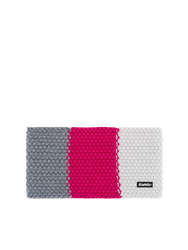Stirnband Eisbar Jamie Flag STB Grey Mele/Pitti Pink/White - 2025/26