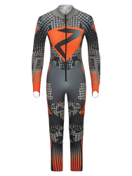 Racesuit Ziener RCE Racesuit Black Foggy Print Orange Pop - 2024/25