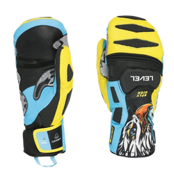 Handschuhe Level SQ CF Mitt Yellow/Blue - 2024/25