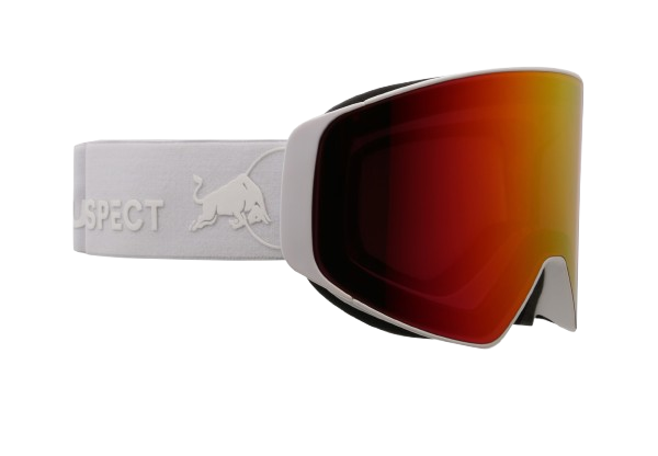 Goggles Red Bull Spect Jam White/Red With Purple Mirror + Spare lens- 2025/26