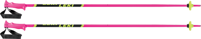 Poles LEKI Racing Kids Pink - 2024/25