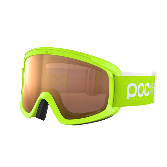 Goggles POC POCito Opsin Fluorescent Yellow/Green/Partly Sunny Light Orange - 2024/25