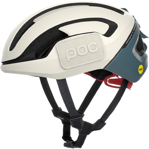 Bicycle helmet POC Omne Ultra MIPS Selentine Off-White/Calcite Blue Matt - 2024