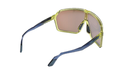 Sunglasses Rudy Project SPINSHIELD Crystal Blue Avio/Apple Green Fade Gloss/Multilaser Yellow