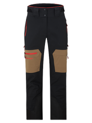 Ski pants Ziener Tewes Full-Zip Teamwear Lady Walnut Red - 2024/25