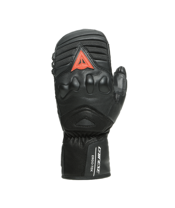 Handschuhe DAINESE HP Ergotek PRO Mitten Gloves Stretch Limo/High Risk Red - 2025/26