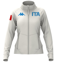 Hoodie Kappa 6CENTO 688 ITA White Coconut/Blue - 2024/25