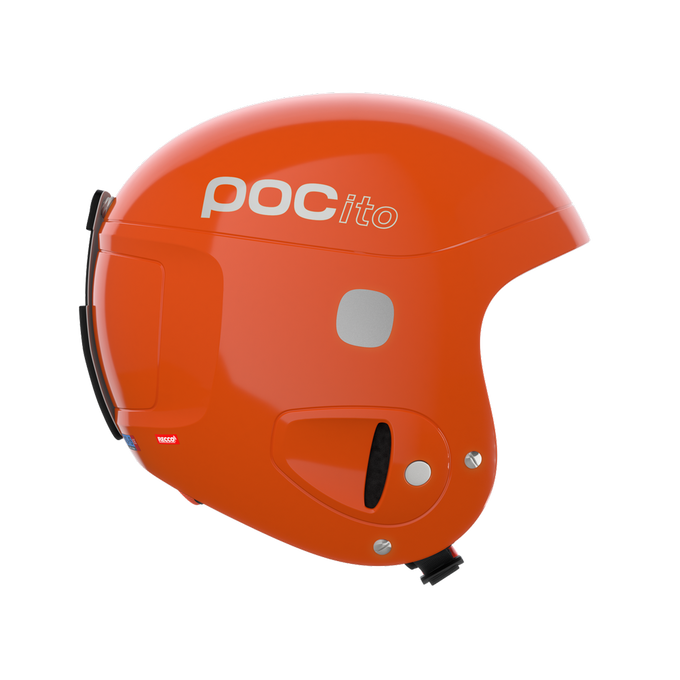 Helm POC Pocito Skull Fluorescent Orange - 2024/25