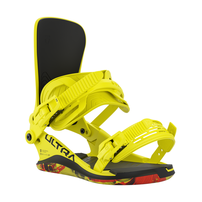 Snowboard Bindings Union Ultra Hype Yellow - 2025/26