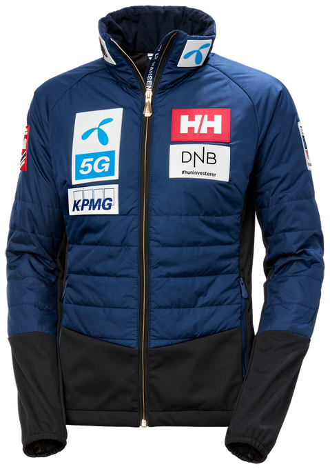 Daunenjacke Helly Hansen World Cup Insulator Jacket Ocean NSF - 2023/24