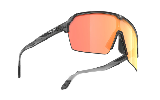 Sunglasses Rudy Project SPINSHIELD AIR CRYSTAL ASH - Multilaser Orange