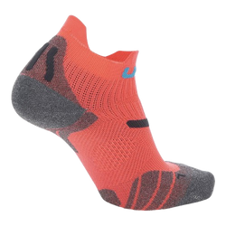 Outdoor Socken UYN Woman Run 2in Socks Coral Fluo/Anthracite