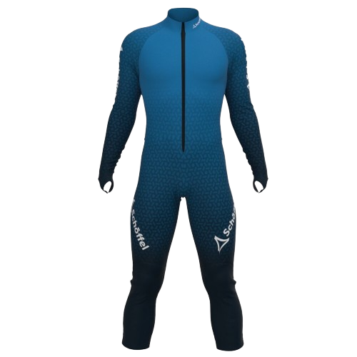 Rennanzug Schoffel Team Racesuit Unisex Blue Aster - 2024/25