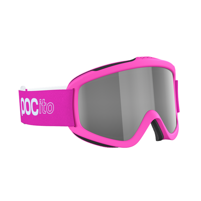 Goggles POC POCito Iris Fluorescent Pink/Partly Sunny Silver - 2024/25