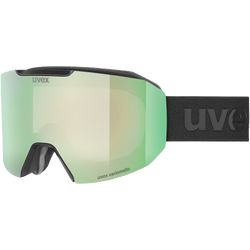 Brille Uvex Evidnt ATTRACT V Black Matt/Mirror Green + spare lens - 2025/26