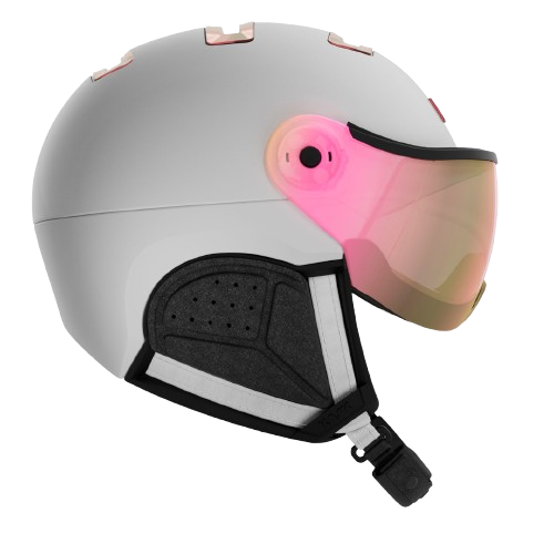 Helm KASK Chrome Visor White/Pink Gold - 2024/25