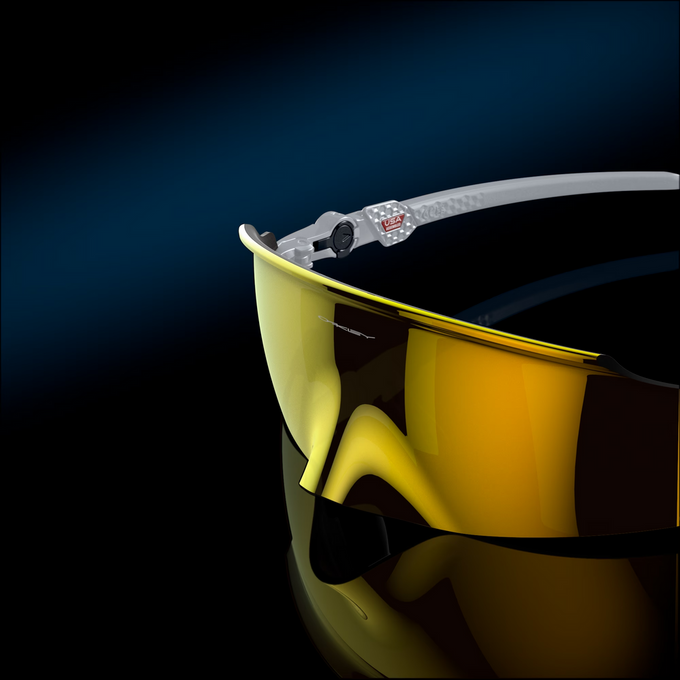 Sonnenbrille OAKLEY Kato Cavendish Edition Prizm 24k Lenses/Cavendish White Frame